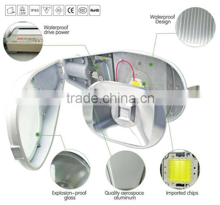 DC12V 50W LED street light high lumens cob lighting