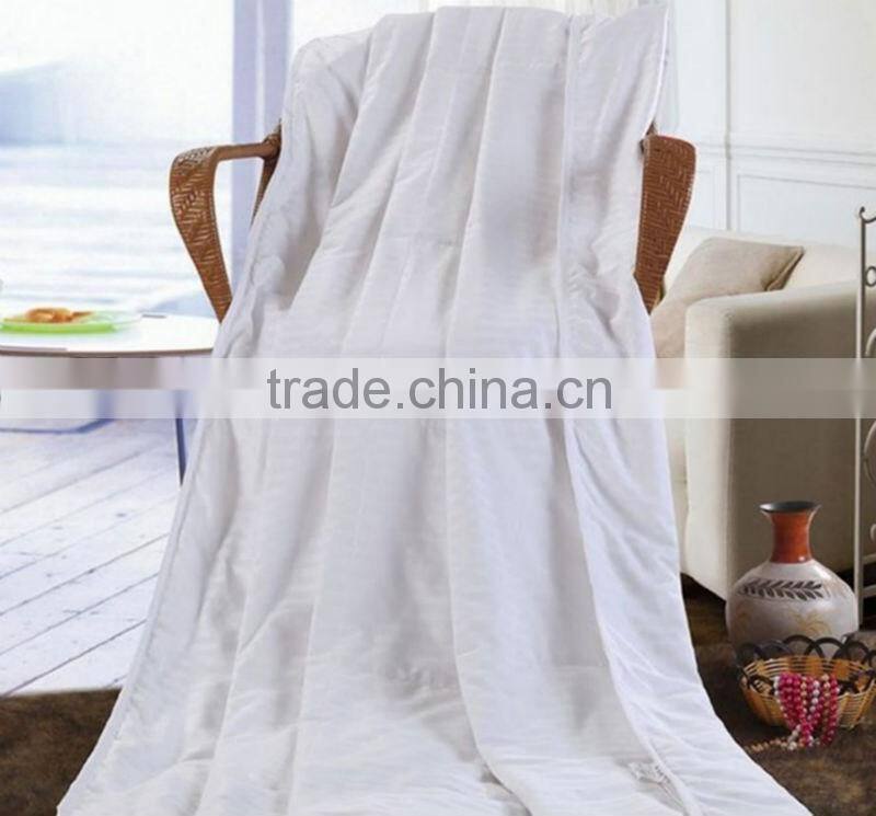 handmade 100% mulberry silk plain pattern thick comforter inner
