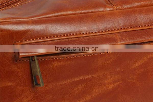 Boshiho Customized Logo Leather Wash Bag