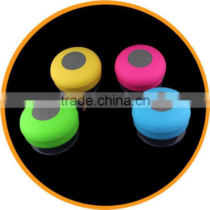 Dailyetech BST-06 Mini Waterproof Wireless Bluetooth Handsfree Suction Speaker Shower Car