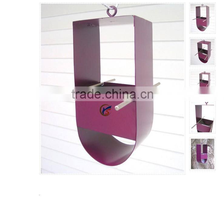 High quality metal decorative modern bird feeder