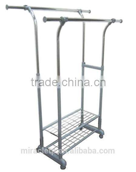 Sigle Movable Garment Rack