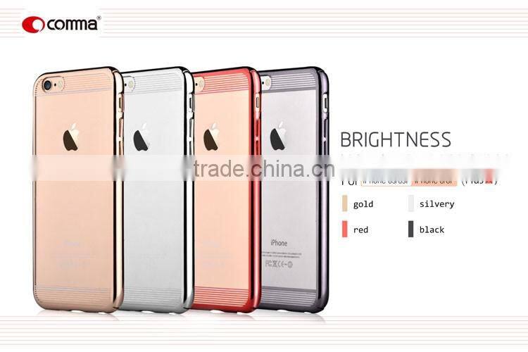 Cell Phone Back Case For iPhone 6 6S Plus,Smartphone Electroplating PC Back Case Cover For iPhone 6 6S Plus