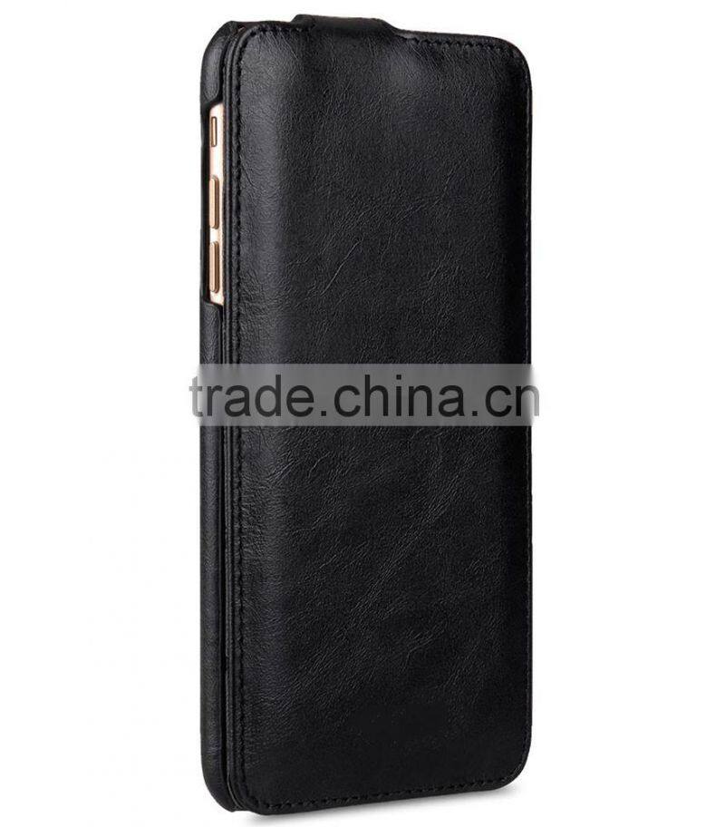 2016 Flip Cover Black Card Slot MOBILE PHONE COVER PU Leather Case for Apple iPhone 7 Plus (5.5")
