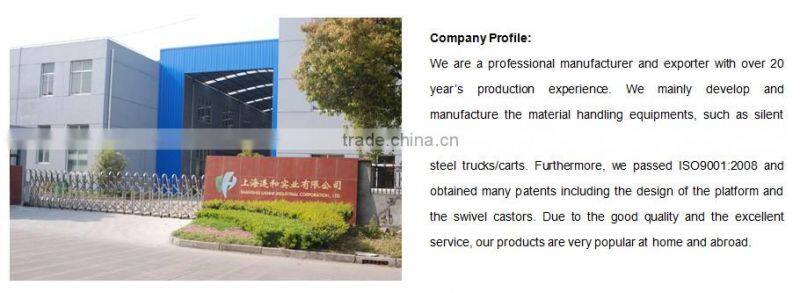 150kg Cheap Plastic Platform Heavy Duty Logistic Cart LH150-DX