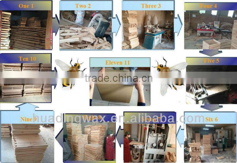 Factory source Pine wood bee hive frame