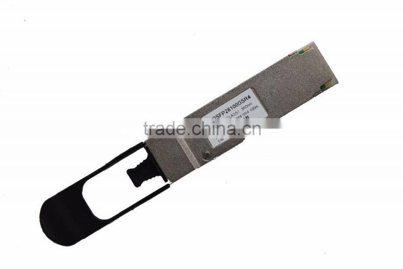 OEM/ODM transceiver module QSFP28-100GBASE-SR4 100 Gigabit Ethernet QSFP28 SR4
