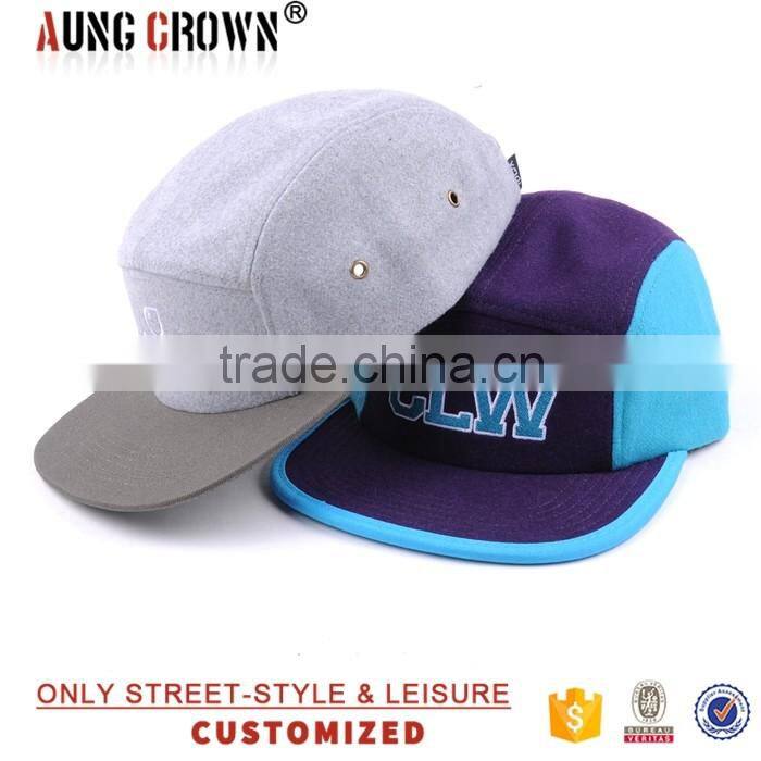 Free size 5 panel cap factory