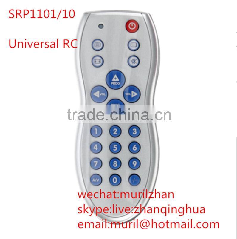 High Quality Silvery SRP1101/10 Universal Remote Control for Philips Perfect Replacement Easy Zapping