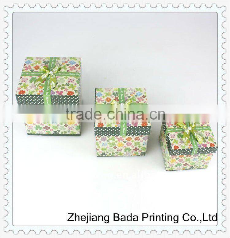 high grade paper board gift box