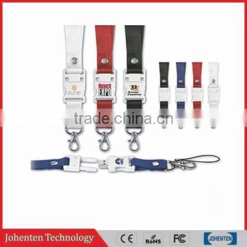 New products lanyard neck strap usb flash drives on sale