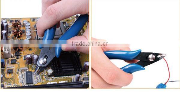 flush plastic pliers Chrome vanadium mini end cutting pliers supplier