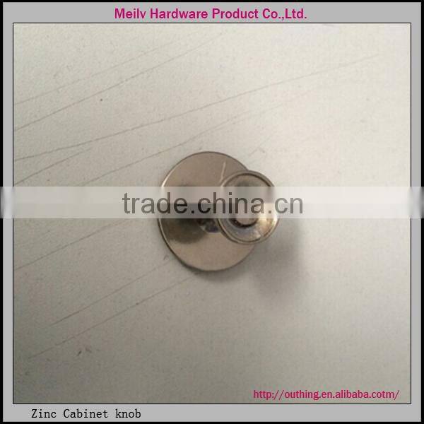 China Foshan Manufacturer 28.5mm brass color circle bedroom cabinet furniture cabinet knob