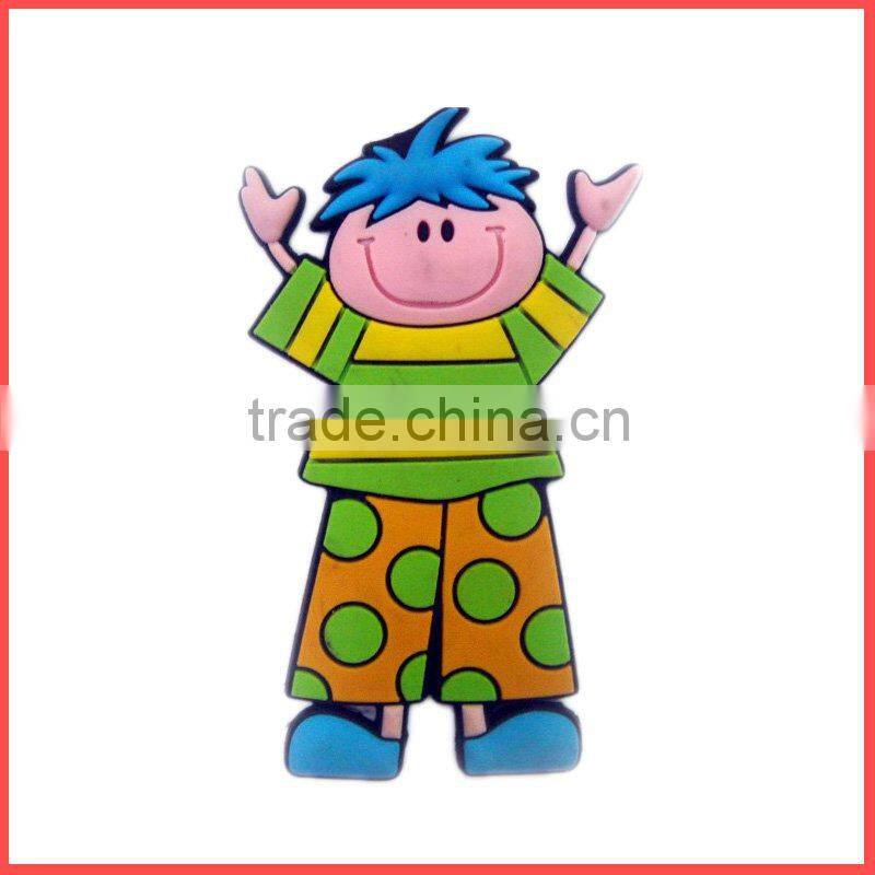 Soft pvc fridge magnet