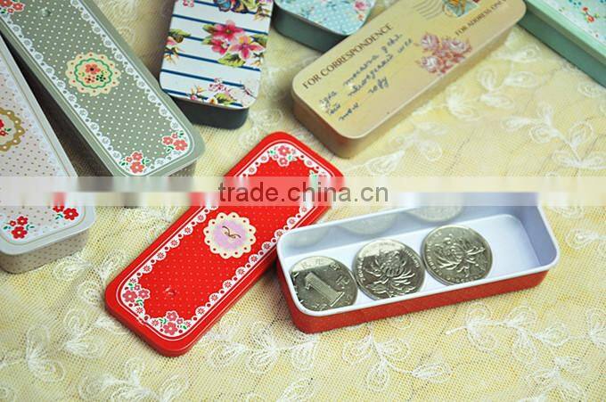 Metal Tin Pencil Box/Cigarette Case/Candles Can Packaging Boxes