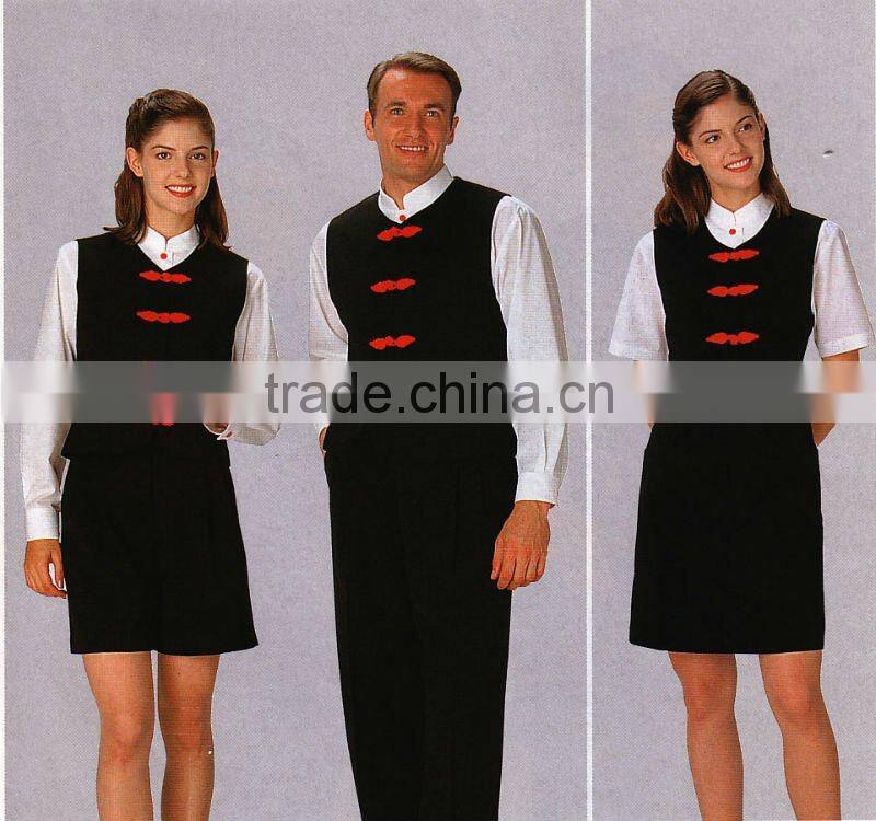 HOT selled newest waiter/restaurant waiter uniform
