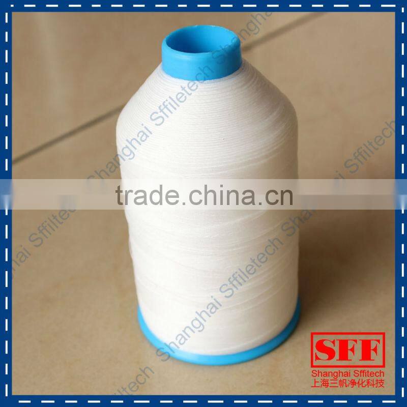 Industry high quality sewing thread teflon thread for aramid filter bag