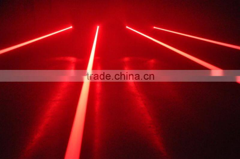 1000mW RG 8-Head Mobile Fat-Beam Laser Net
