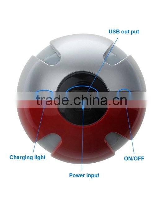 10000mah Real Capacity Portable Magic Ball Power Bank USB Charger External Battery For All Smartphones