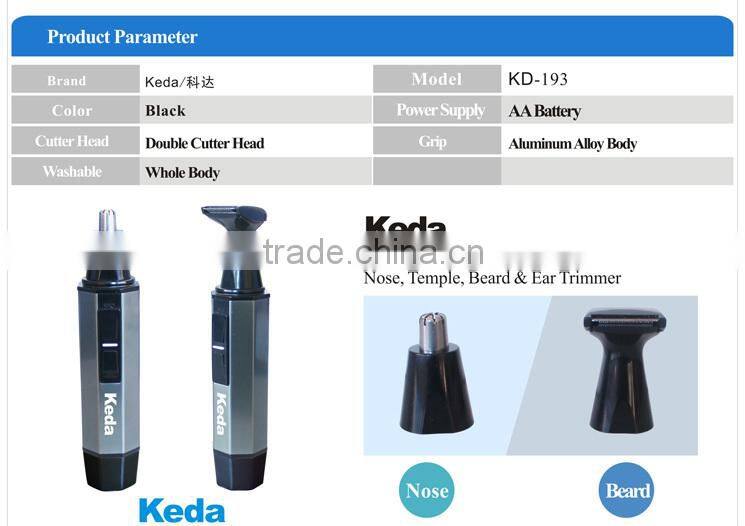 Aluminum Alloy Material Nose Hair Trimmer