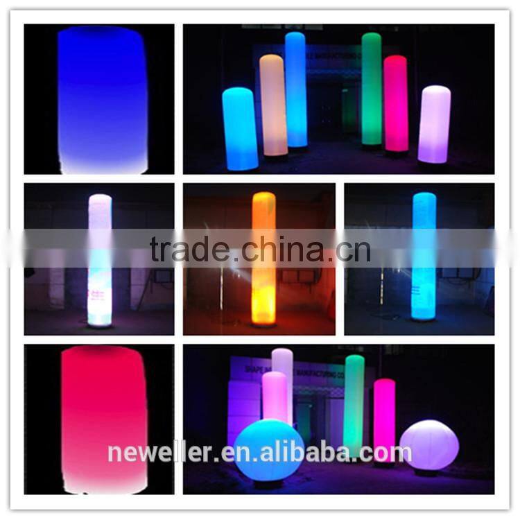 Many Size wedding lighting pillar decoration With customized packing