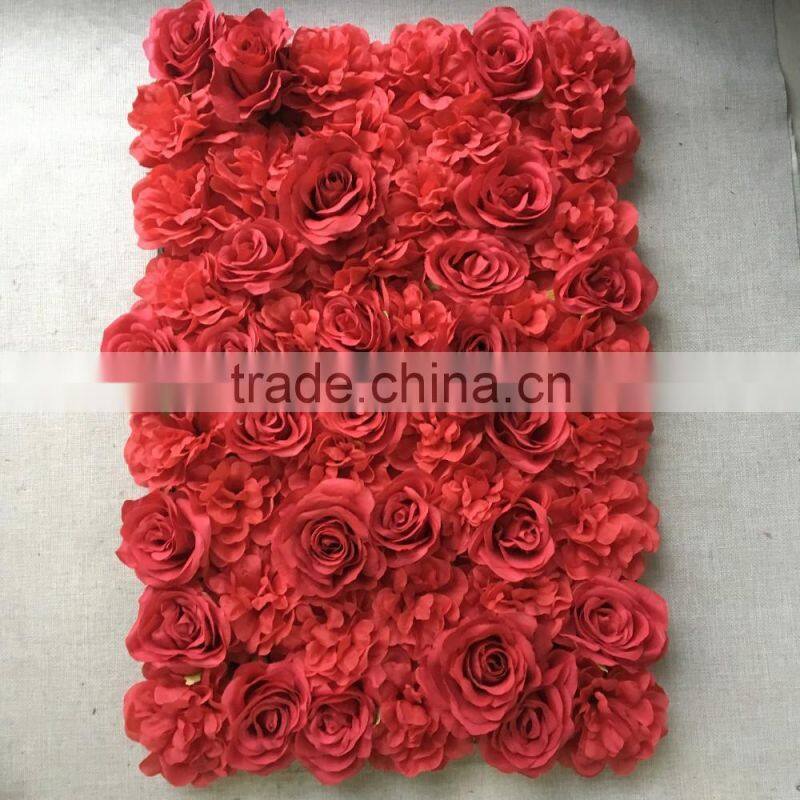 LFB503 fashionable cheap red flower backdrop wholesale
