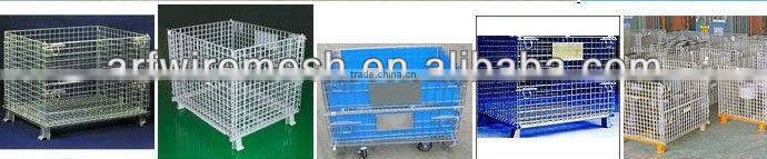 pallet wire mesh container