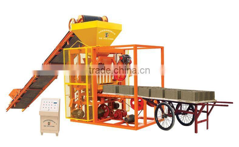 Concrete Hollow Block Making Machine QTJ4-26A
