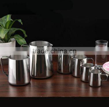 intensification European style stainless steel milk frothing pitcher