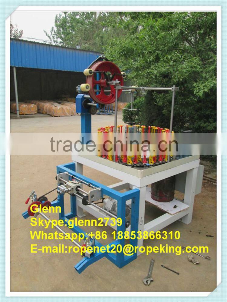 Low price automatic braiding cord making machine with ce certificate