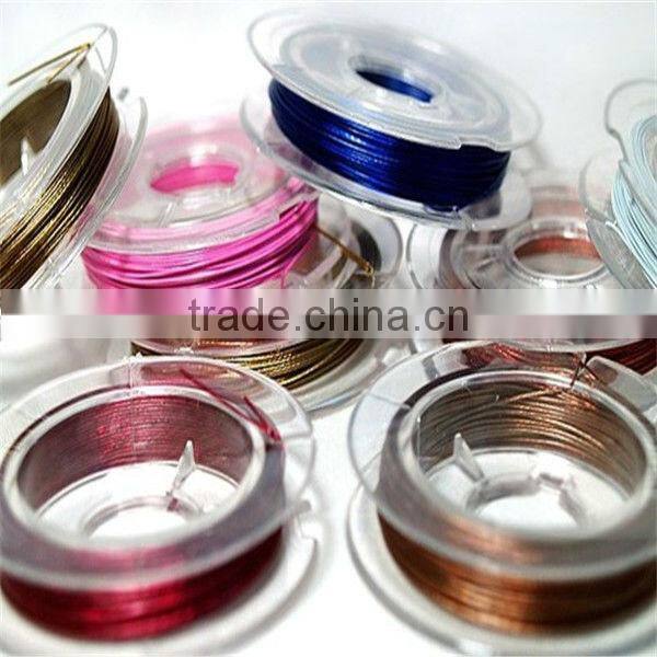 color bullion copper wire
