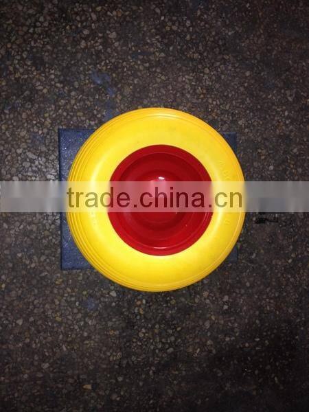 4.00-8 PU Flat Free Tire/Wheel (PU 1078)