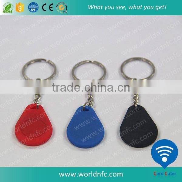 Good Quality MF Classic 1K S50 RFID Silicon Key Tag