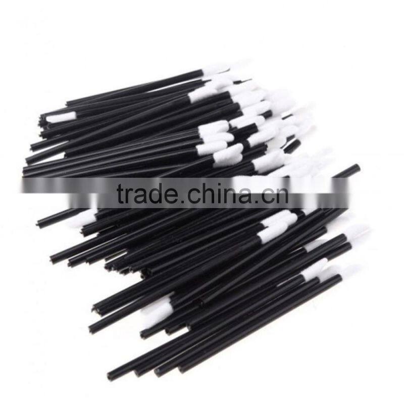 100PCS Disposable MakeUp Lip Brush Lipstick Gloss Wands Applicator Make Up Tool