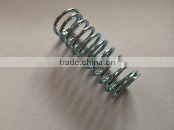 blue zinc plating compression spring