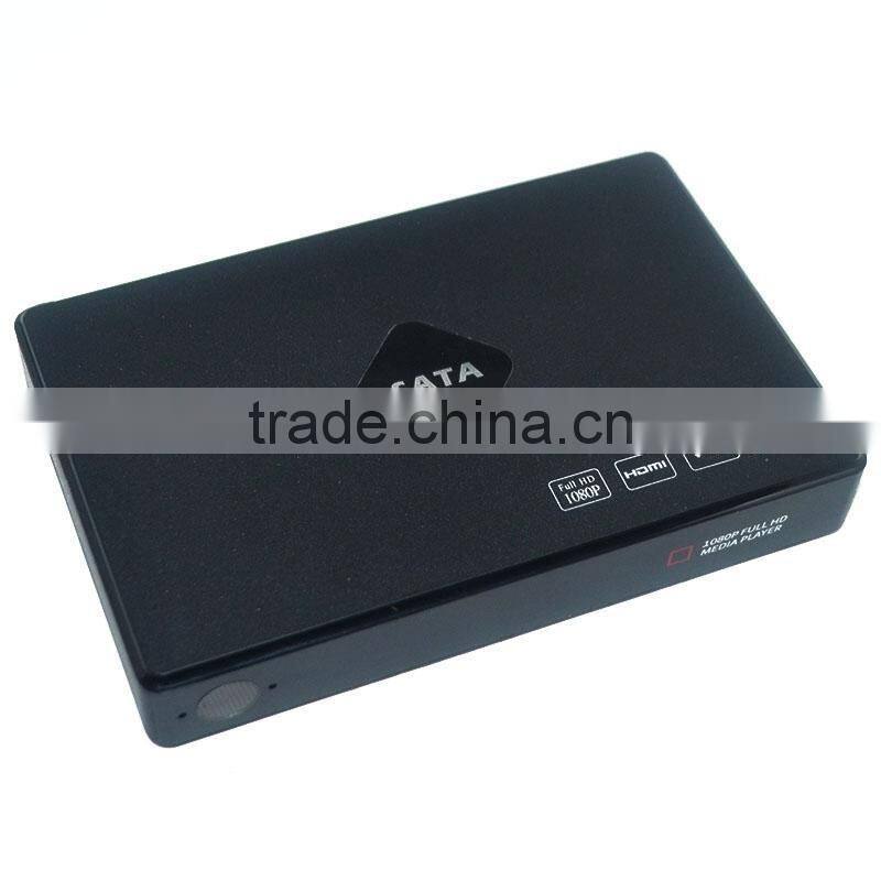 Hot selling 1080P HDMI SD/USB full HD Mini Media Player MKV/RM/RMVB(blue)EU/US optional