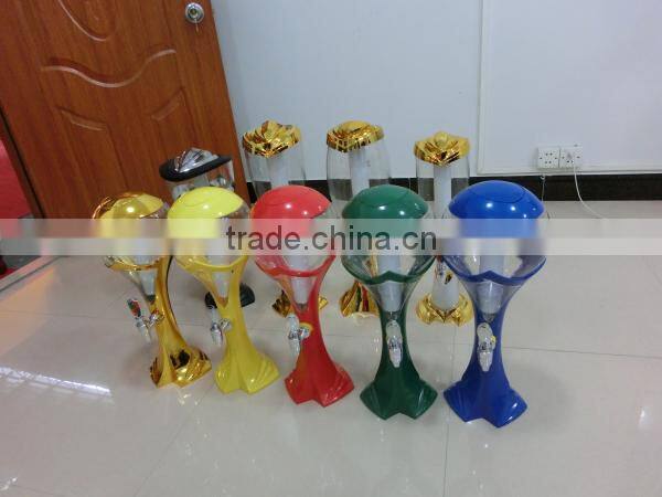 Hot sale led beer tower,beer towers for sale(ZQR-R4)