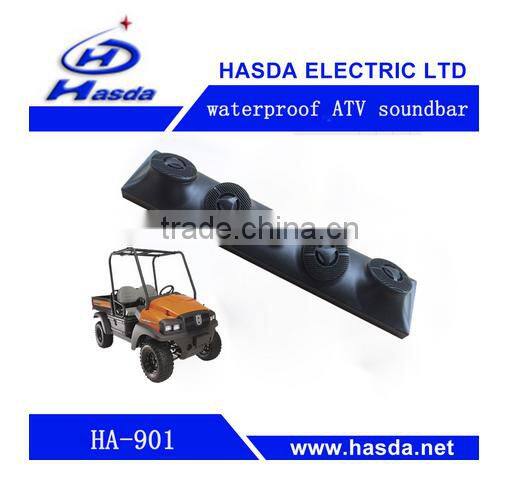 Waterproof Bluetooth Overhead UTV Audio System big output power