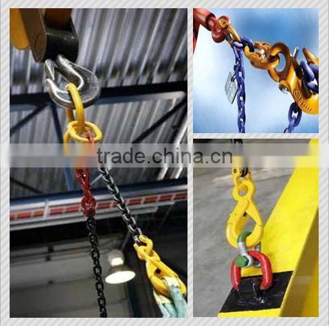Chinese suppliers alloy steel 15mm*45mm lifting g80 chain