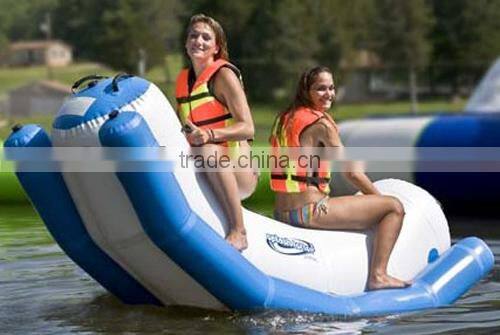 ce inflatable water seesaw water park