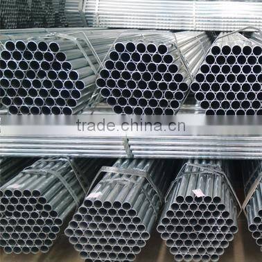 33.4mm steel pipe pre galvanized round hollow section