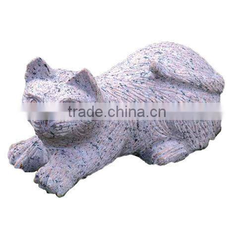 Garden Sandstone Cat Stone Sculpture