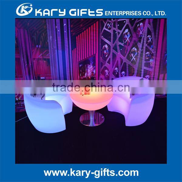 GLOW ILLUMINATED PUB LED BAR CHAIRS WITH LIGHT