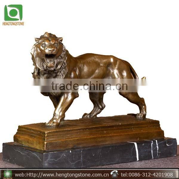 Bronze Lion Statue