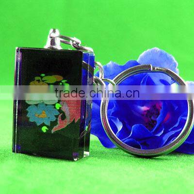 screen printing crystal key chain