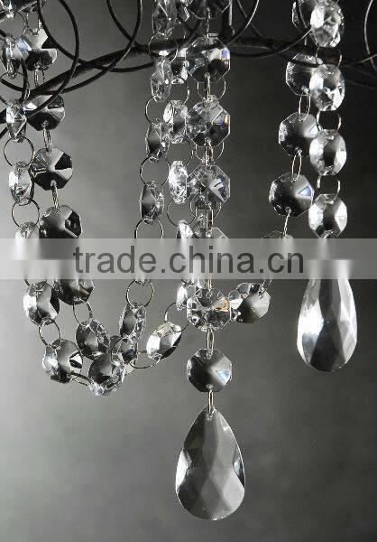 2016 Home decoration crystal curtain with hanging tear drops