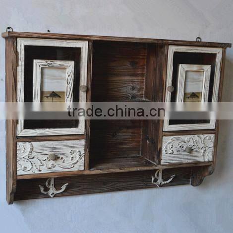 2015 high quality kitchen wall hanging wood cabinet