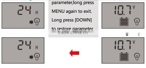 40A LCD Display Screen Dual USB Smart Solar Charge Controller PWM Solar Panel Energy Power System Controller