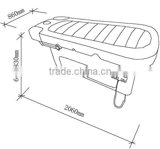 Weightlessness Water Spa Bed used massage bad equipment for sale DS-110002