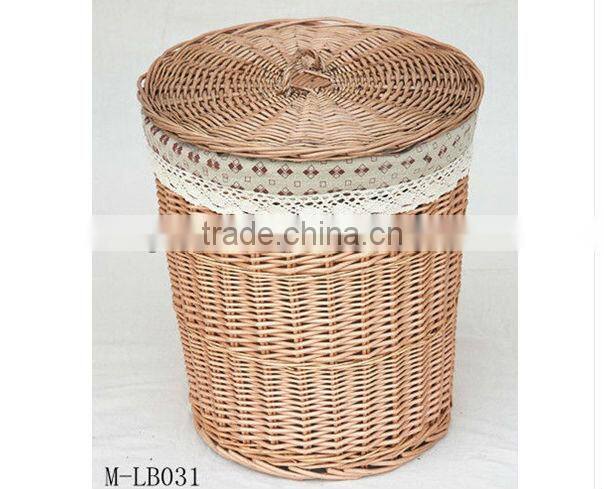 wicker laundry basket wicker with liner household received basket